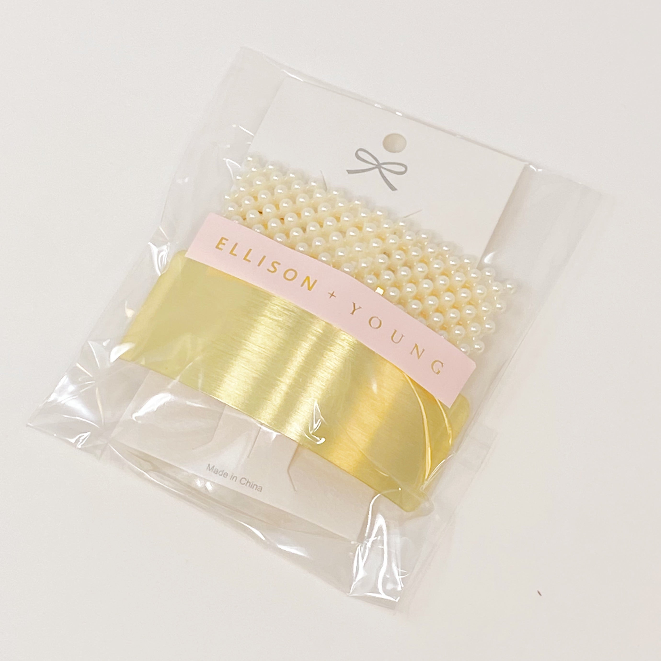 Elegant Golden Pearl Hair Barrette Set for Chic Hairstyles