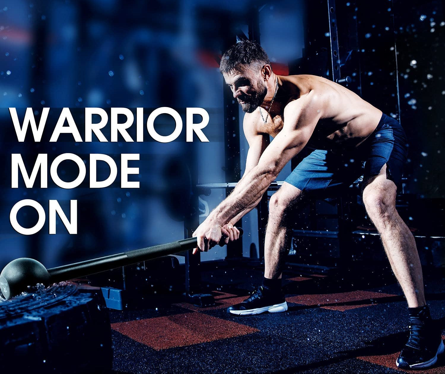 VIKING WARRIOR Steel Mace Bell for Strength Training, Support Full Body, Muscles, Shoulder, Grips & Forearms Workouts, Stretching 5, 10, 15, 20, 25, 30 LB for Woman & Man