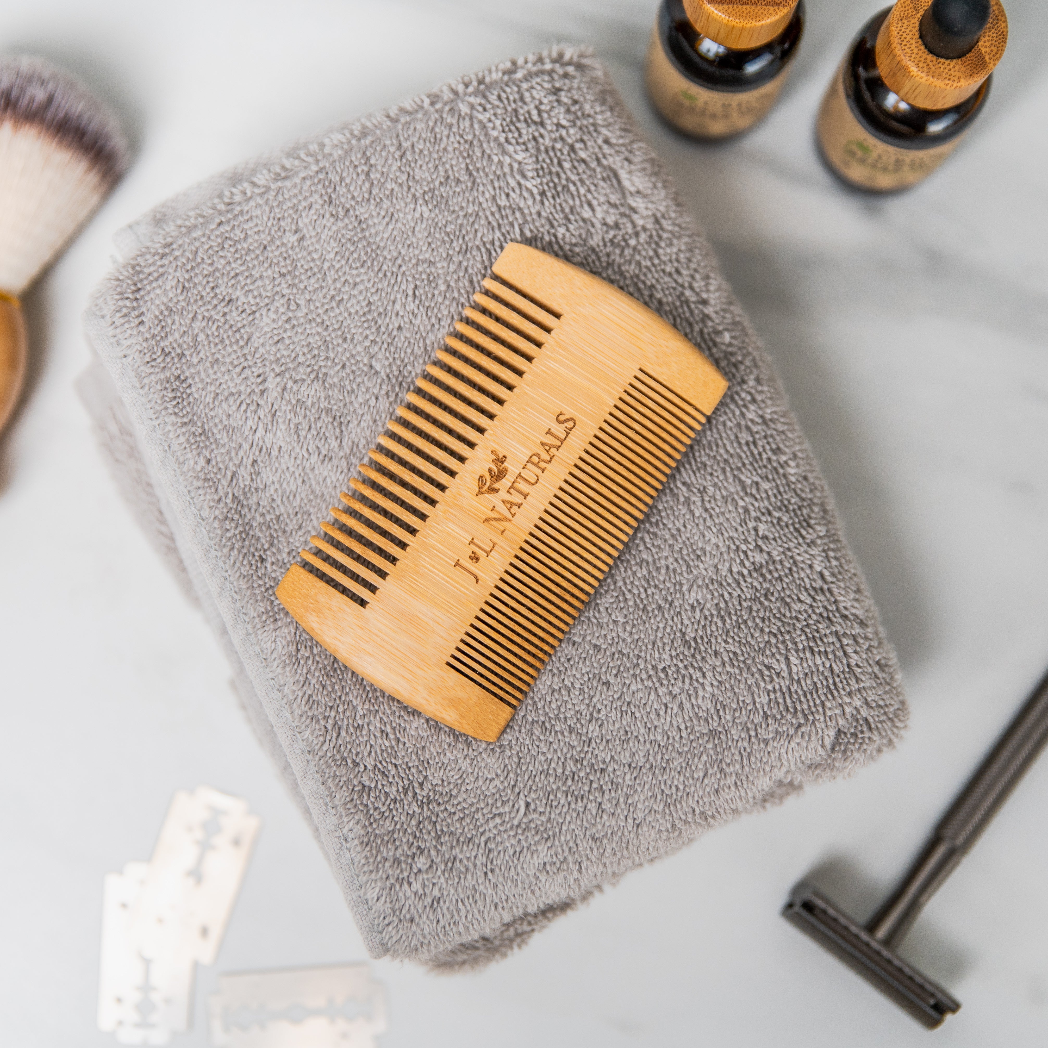 Eco-Friendly Bamboo Beard Comb for a Perfect Grooming Experience