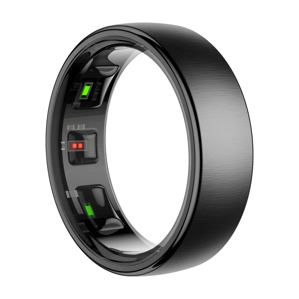 WARRIOR Smart Ring with Charging Dock Men Women Health Sleep Heart Rate Monitoring IP68 & 5ATM Waterproof Multi-Sport Mode