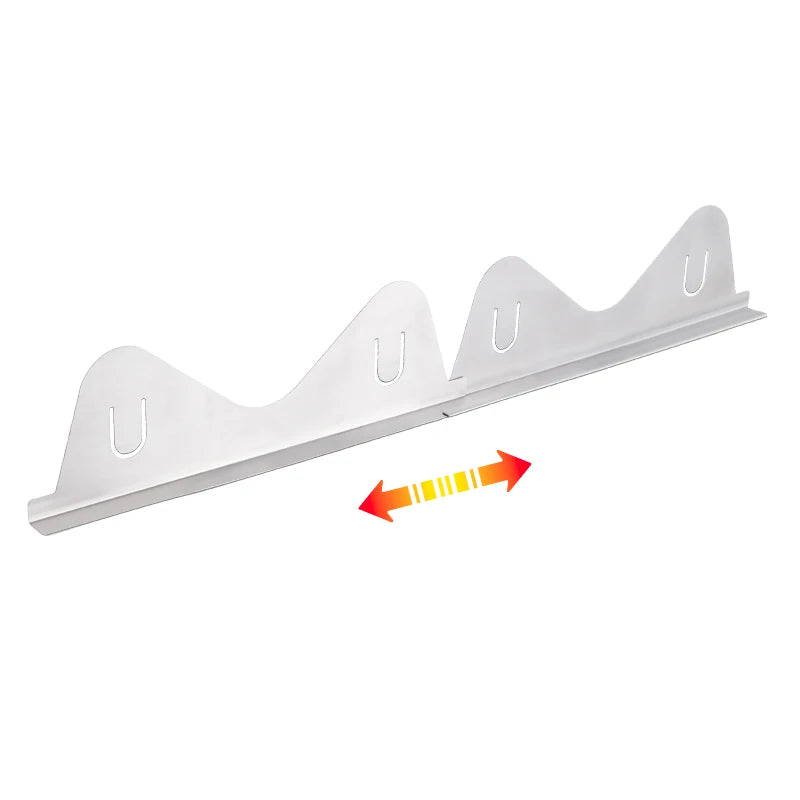 Stainless Steel Telescopic Stove Gap Covers