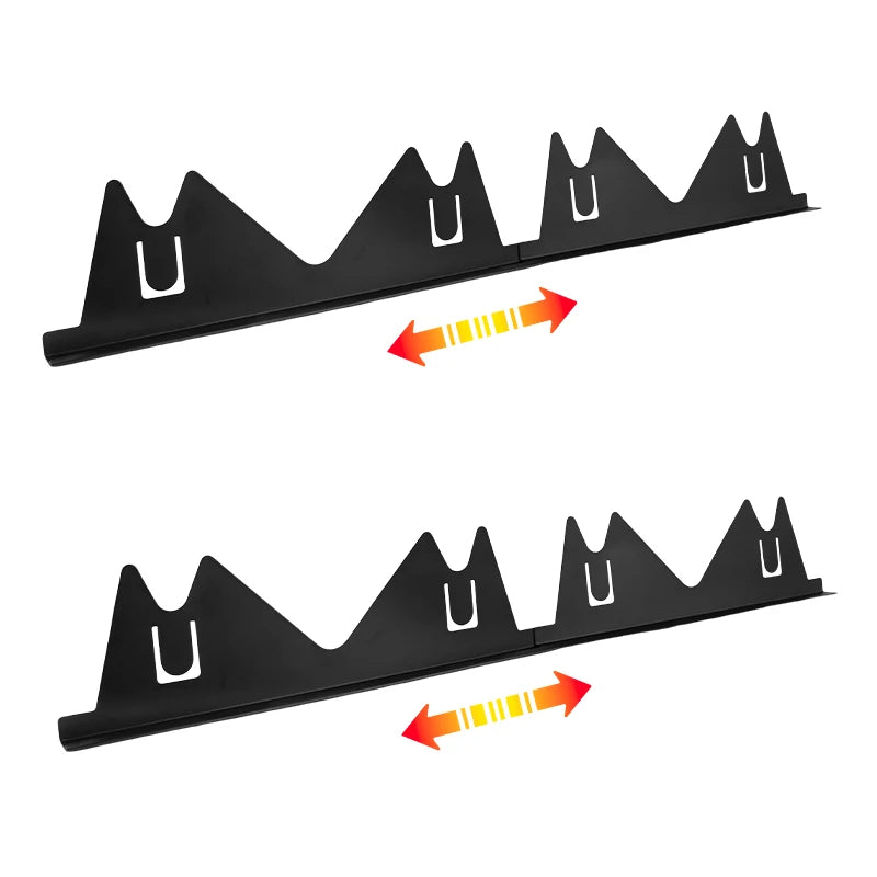 Stainless Steel Telescopic Stove Gap Covers