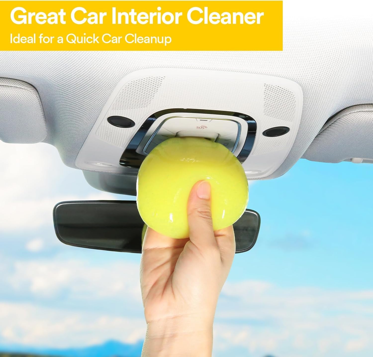 Ultimate Car Cleaning Gel Kit - Perfect Interior Cleaner Putty & Slime - Ideal Stocking Stuffer for Men, Women, and Teens - Great White Elephant Gift for Christmas!