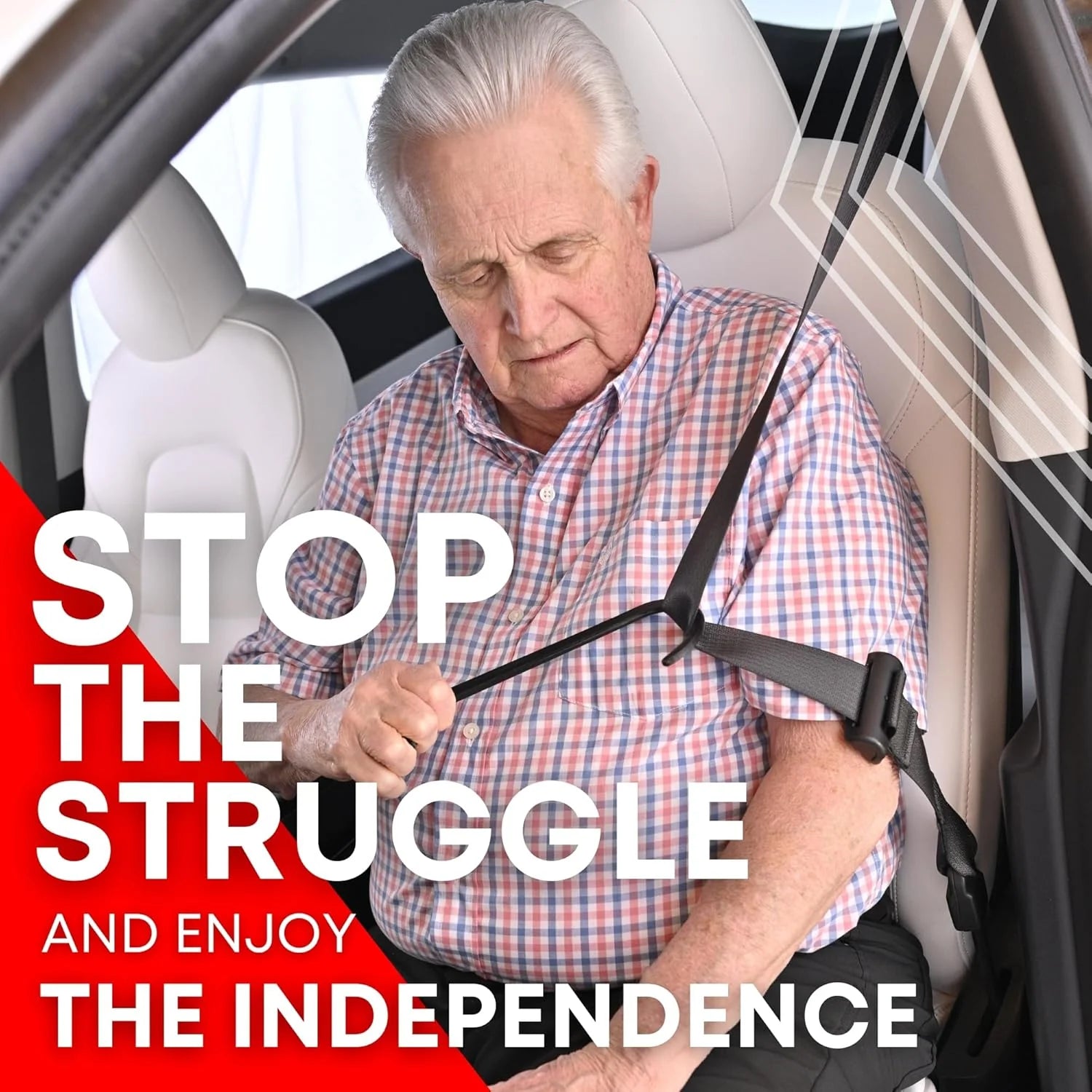 Ultimate Seatbelt Catcher: Say Goodbye to Discomfort and Distraction!