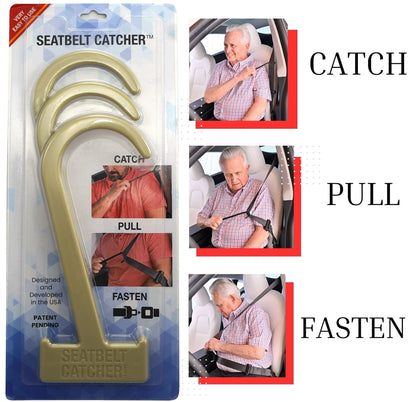 Ultimate Seatbelt Catcher: Say Goodbye to Discomfort and Distraction!