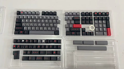 GMK Evil Dolch Keycap Set - 163 Key ABS Double Shot Cherry Profile for Cherry/Gateron MX Switch Mechanical Keyboards