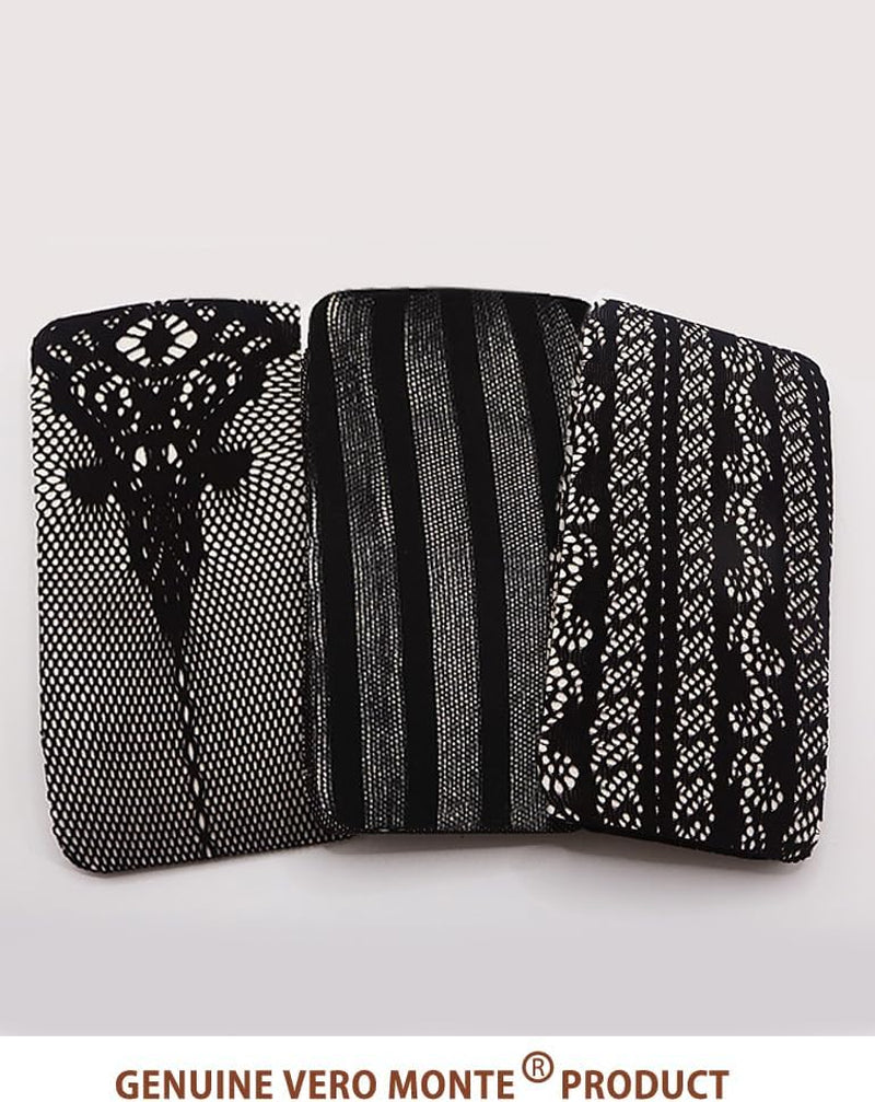 Stylish Black Fishnet Tights for Women - Trendy Patterned Pantyhose