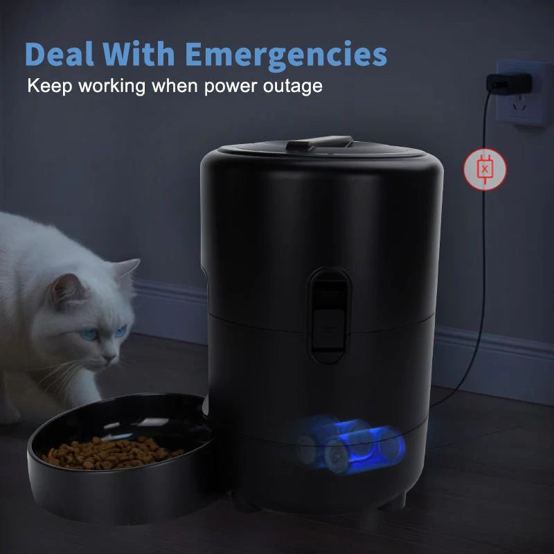 HEYBO 2L Automatic Dry Cat Food Dispenser