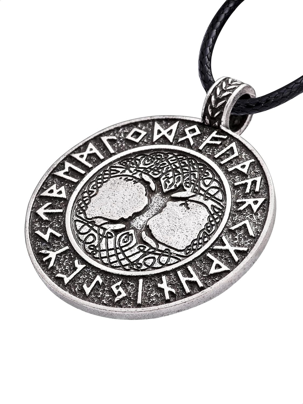 Viking Celtic Wiccan Tree of Life Pendant Necklace, Tree of Life Jewelry Gifts for Men and Women