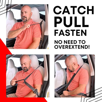 Ultimate Seatbelt Catcher: Say Goodbye to Discomfort and Distraction!