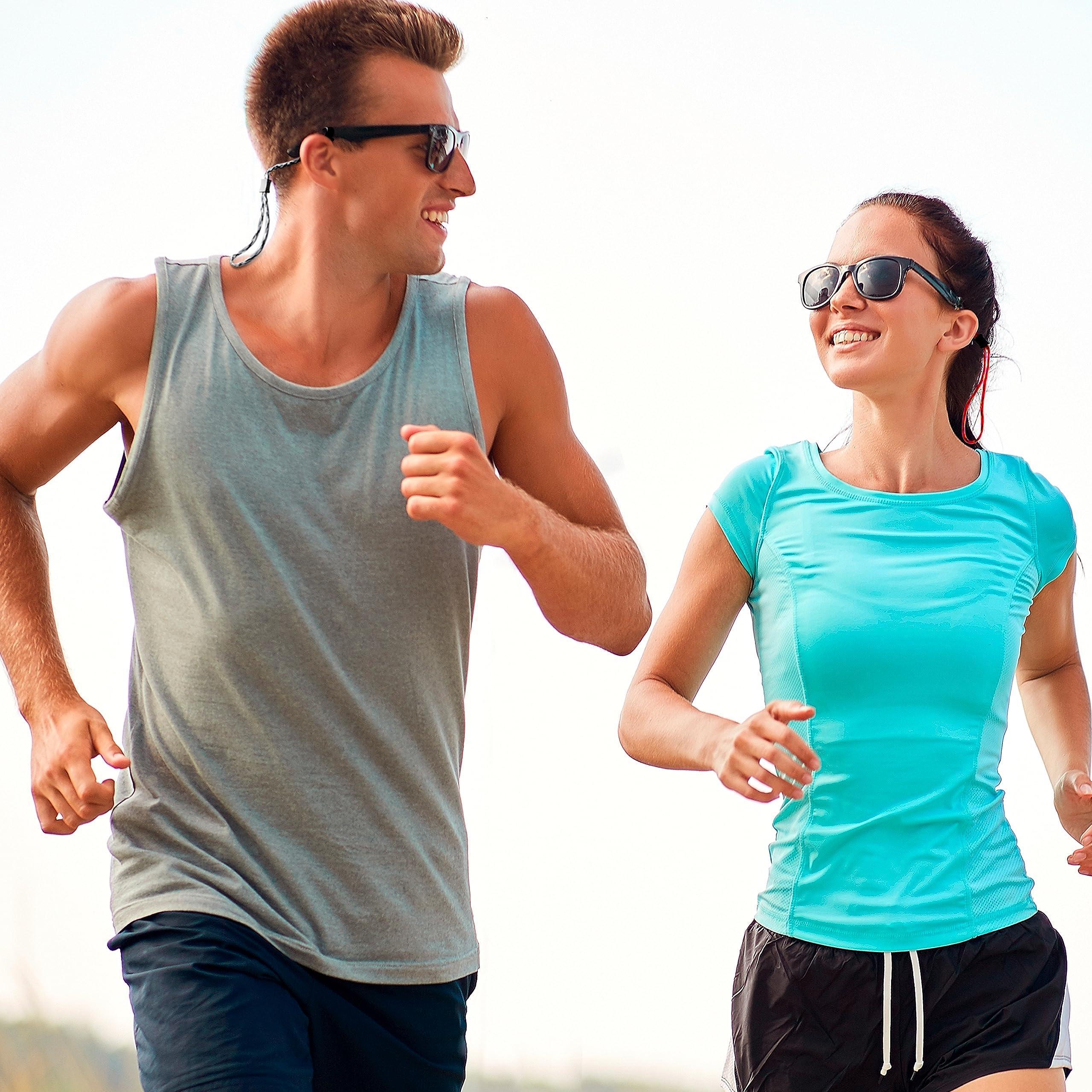 Stylish Red Eyeglasses Strap Cord - 5 Durable Chains for Men and Women