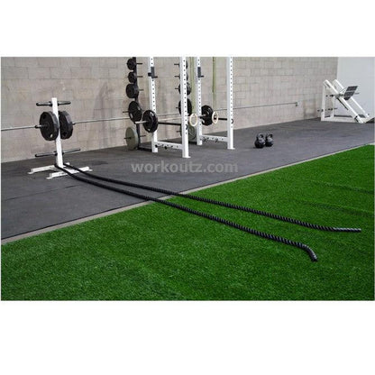 WARRIOR Workoutz Heavy Training Workout Ropes (Black)