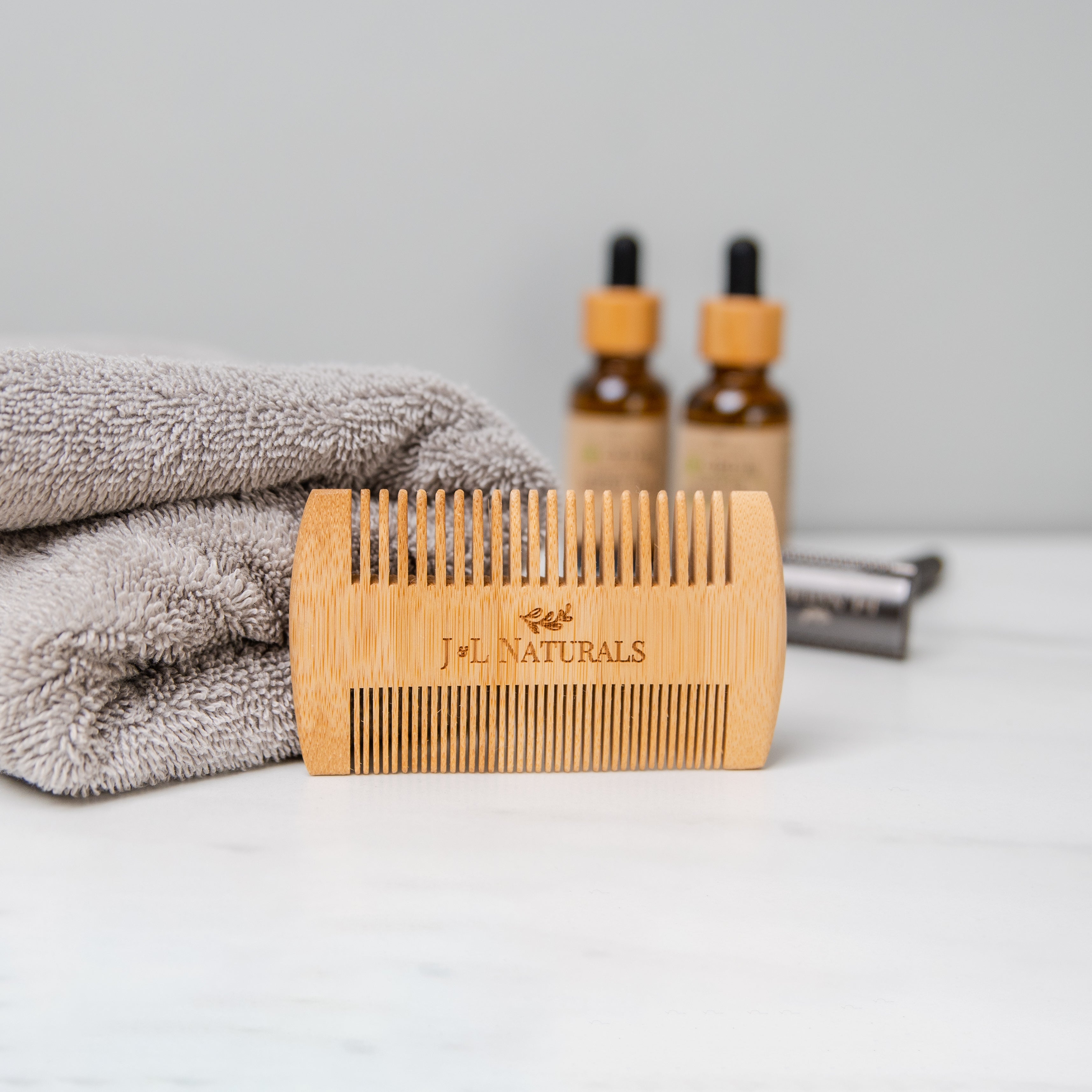 Eco-Friendly Bamboo Beard Comb for a Perfect Grooming Experience