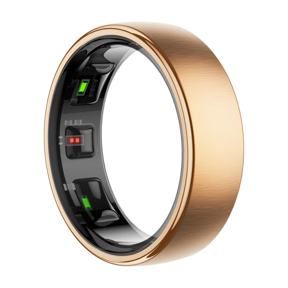 WARRIOR Smart Ring with Charging Dock Men Women Health Sleep Heart Rate Monitoring IP68 & 5ATM Waterproof Multi-Sport Mode