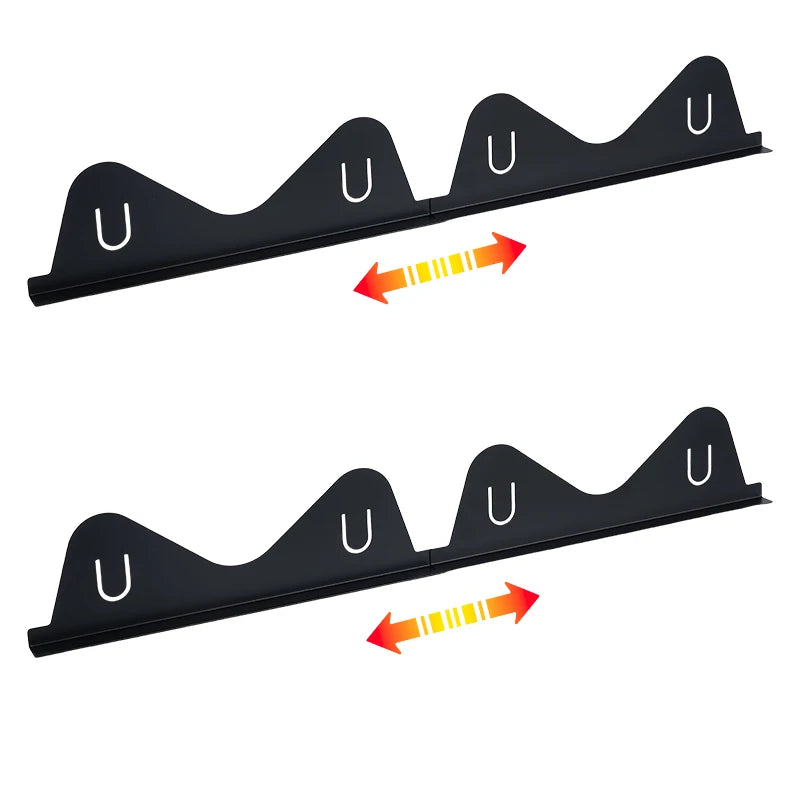 Stainless Steel Telescopic Stove Gap Covers