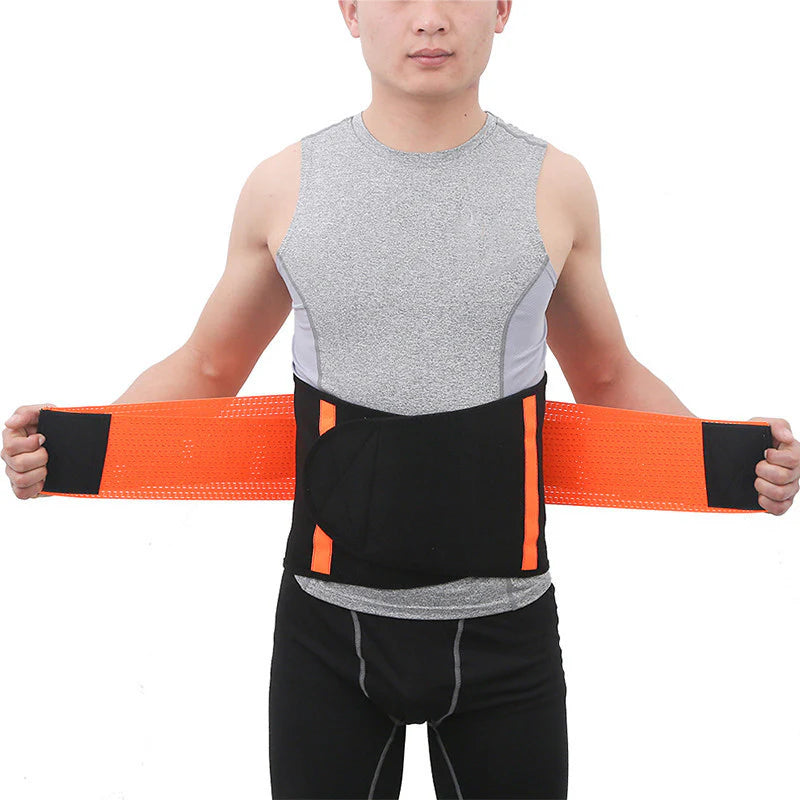WARRIOR Flexible Workout Core Belt Squat Power Support Waist Trainer Exercise Strength Lifting Posture Aid