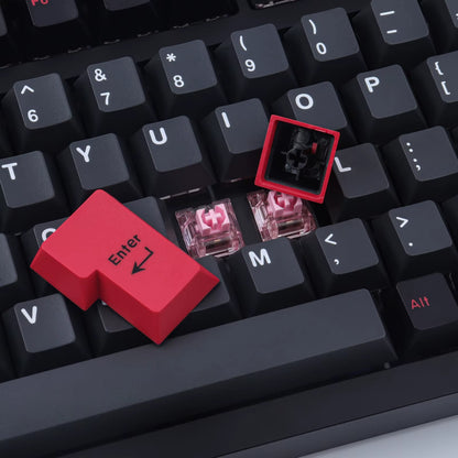 GMK Evil Dolch Keycap Set - 163 Key ABS Double Shot Cherry Profile for Cherry/Gateron MX Switch Mechanical Keyboards