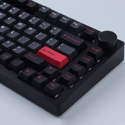 GMK Evil Dolch Keycap Set - 163 Key ABS Double Shot Cherry Profile for Cherry/Gateron MX Switch Mechanical Keyboards