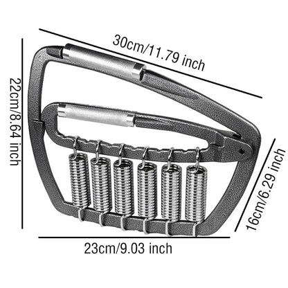 WARRIOR Solid Metal Hand Grip Dynamometer Hand Grip Strength Trainer 165Lb
