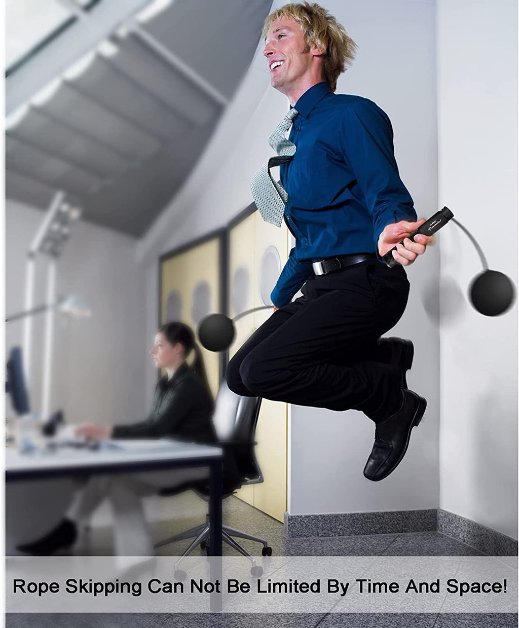 Weighted Jump Rope with Counter - 3 Jump Ropes for Working Out, Heavy Jumping Rope & Light Skipping Rope & Cordless Jump Ropes