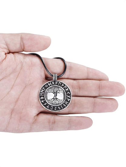 Viking Celtic Wiccan Tree of Life Pendant Necklace, Tree of Life Jewelry Gifts for Men and Women