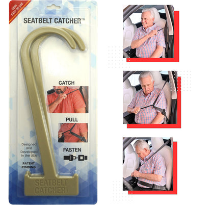 Ultimate Seatbelt Catcher: Say Goodbye to Discomfort and Distraction!